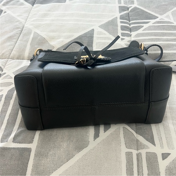 See By Chloe Joan Ladylike Black Shoulder Bag with Metallic Ring Detail - Picture 2 of 7